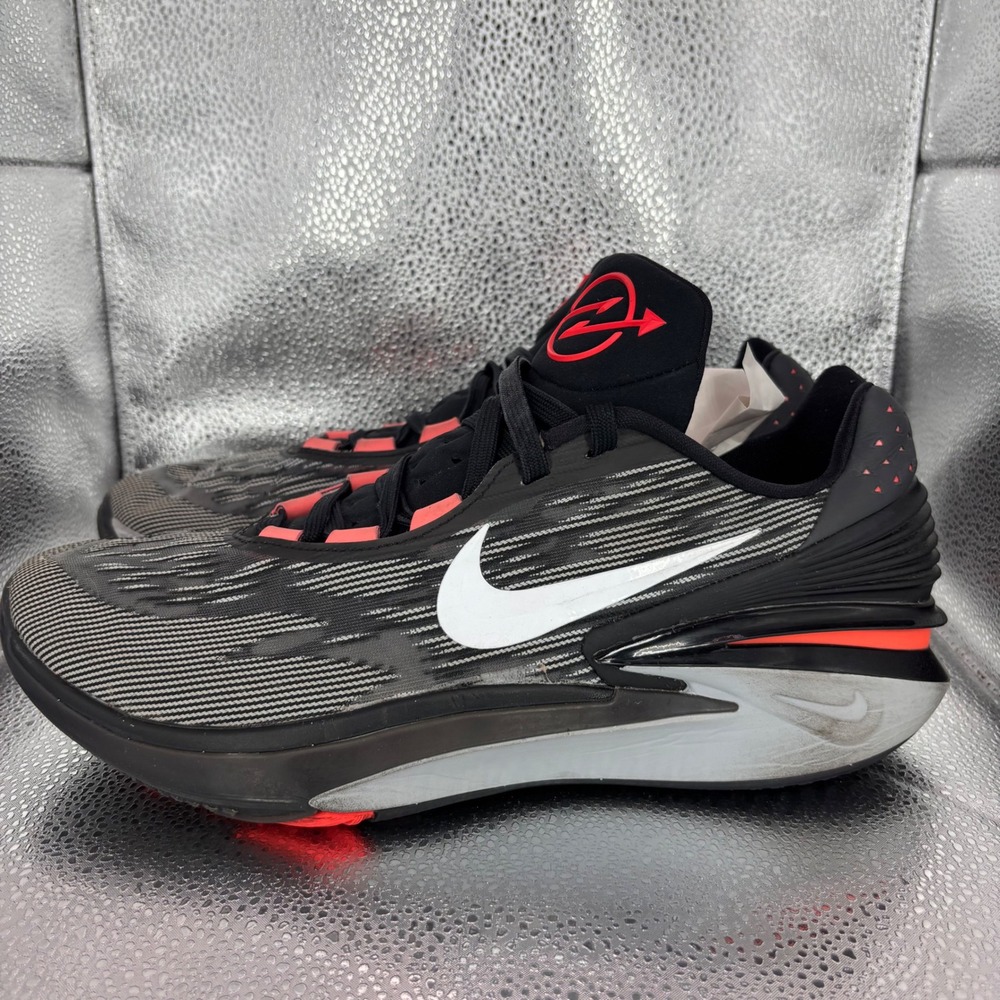 Nike Air Zoom GT Cut 2 Bred Black White Bright Crimson DJ6015-001 Mens 12 - Picture 3 of 7